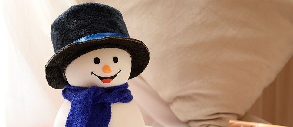 Nová silikonová lampička innoGIO SNOWMAN s melodií!