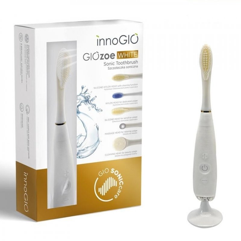 Produkt - Elektronický sonický zubní kartáček GIOZoe White