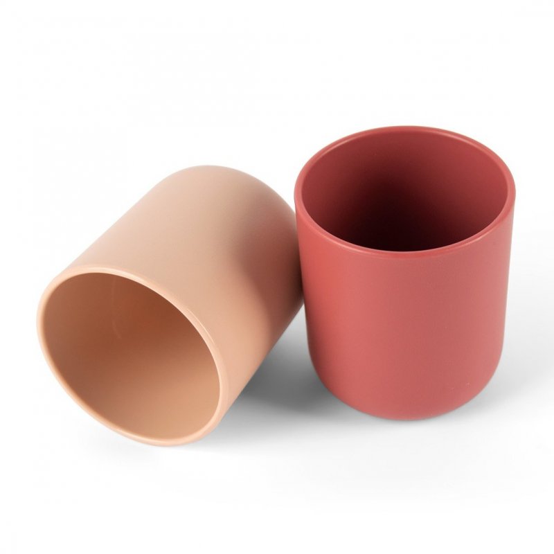 Produkt - Tiny Bio hrníčky Nude/Red 2ks 0m+