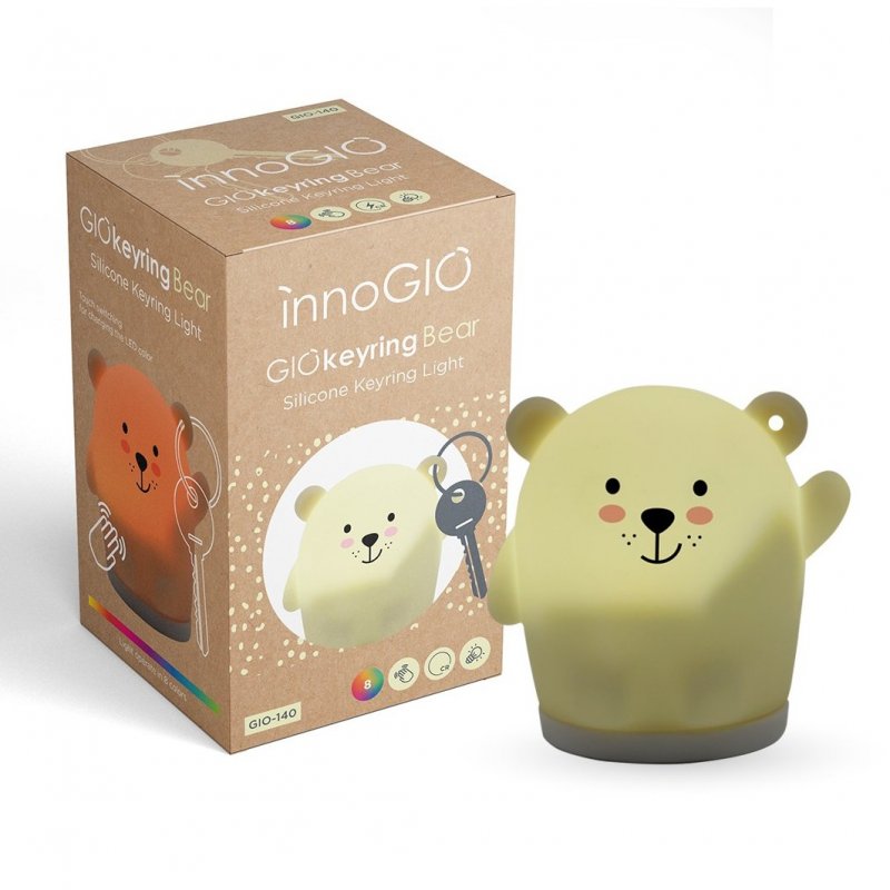 Produkt - Silikonový přívěsek GIOkeyring Bear