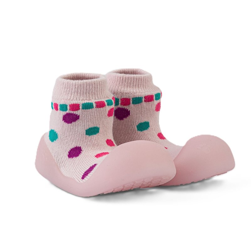 Produkt - Ponožkové botičky Chameleon Polka vel. 125