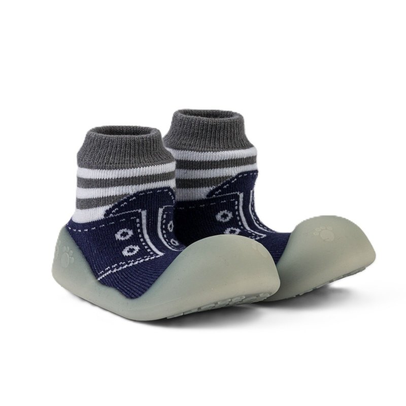 Produkt - Ponožkové botičky Chameleon Sneakers Blue vel. 135