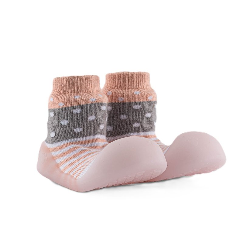 Produkt - Ponožkové botičky Chameleon Pink Polka vel. 125