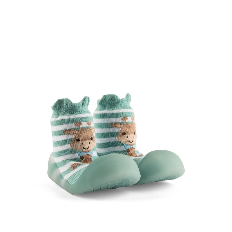 Produkt - Ponožkové botičky Chameleon Blue Giraffe vel. 135