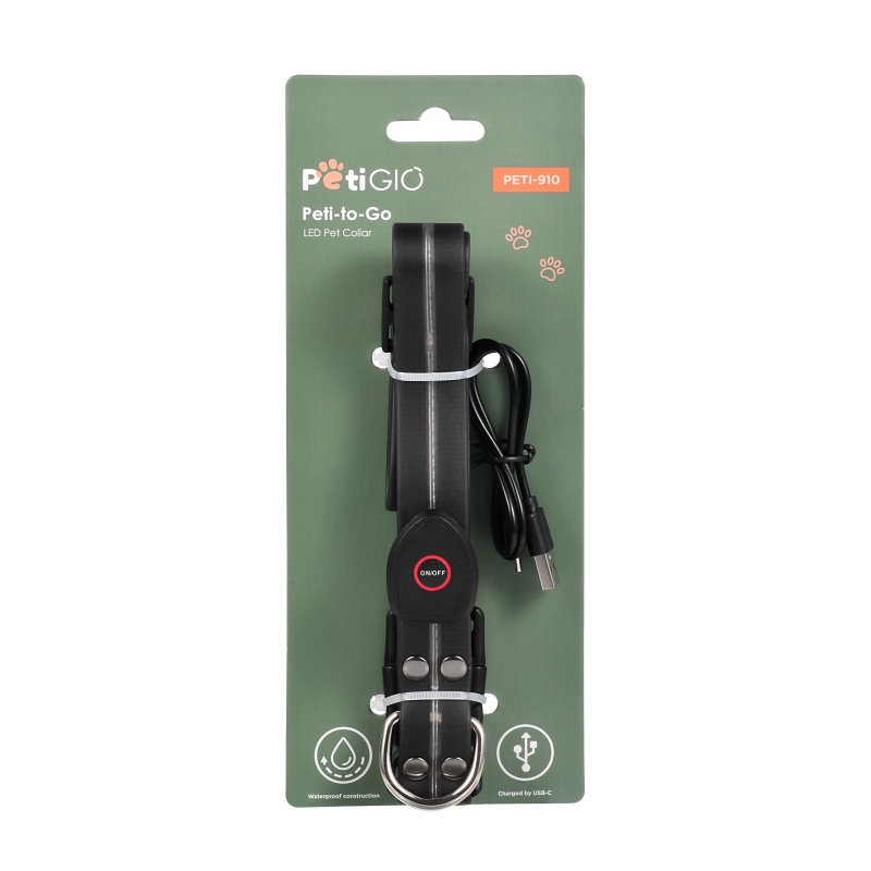 Produkt - Peti-to-Go LED obojek pro psy vel. L