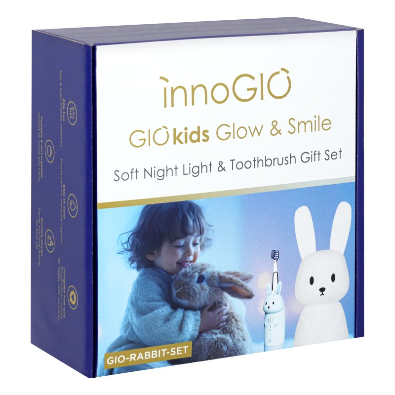 Produkt - RABBIT set Blue (lampička + sonický zubní kartáček)