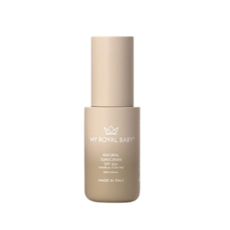 Produkt - Přírodní opalovací krém SPF 50+ 50ml + kartáček s pouzdrem
