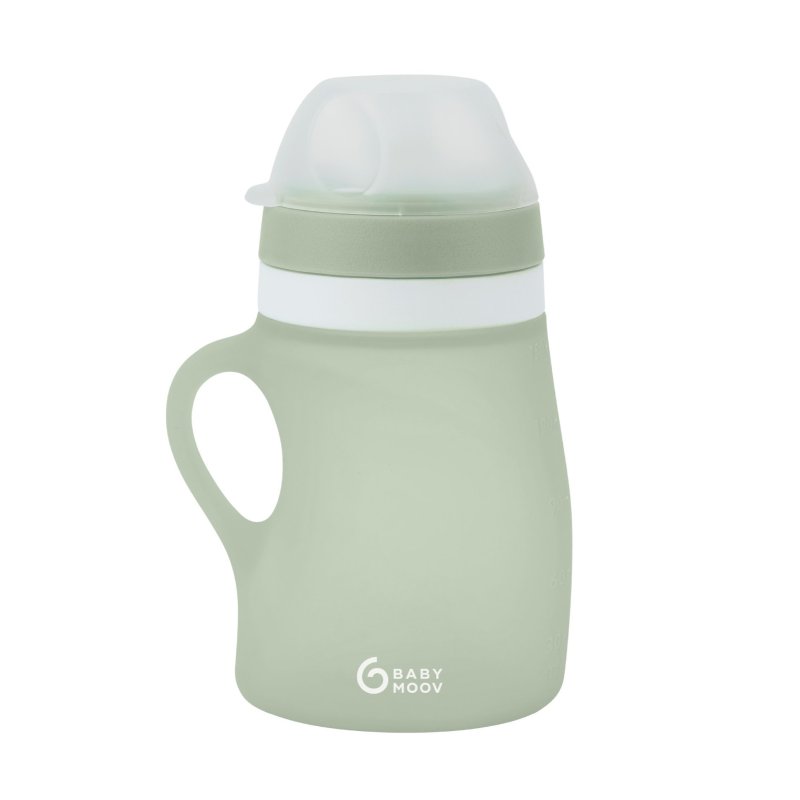 Produkt - Silikonová láhev 150ml Green