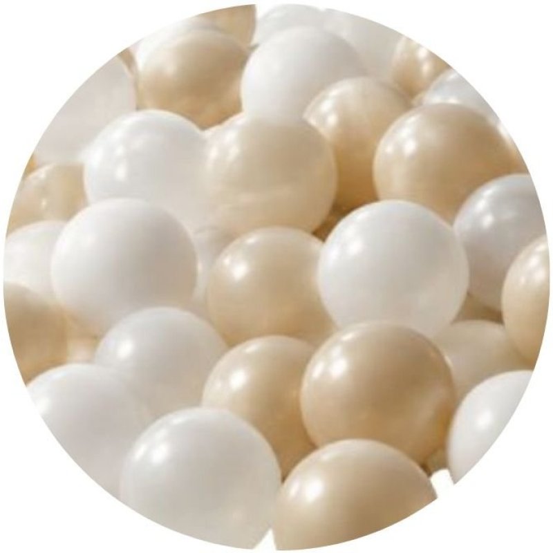 Produkt - Sada míčků Clear-Pearl-Gold 100ks